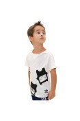 CAMISETA ADIDAS INFANTIL - Branco CAMISETA ADIDAS INFANTIL - Branco