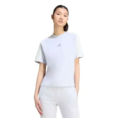 CAMISETA ADIDAS KIT 3S ICONS FEMININA - Cinza