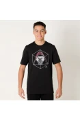 CAMISETA ADIDAS KYLO REN INFANTIL - Preto