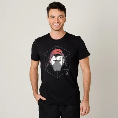 CAMISETA ADIDAS KYLO REN MASCULINA - Preto CAMISETA ADIDAS KYLO REN MASCULINA - Preto
