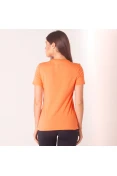 CAMISETA ADIDAS LINEAR FEMININA - Laranja CAMISETA ADIDAS LINEAR FEMININA - Laranja