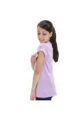 CAMISETA ADIDAS LINEAR GIRLS INFANTIL - Lilas