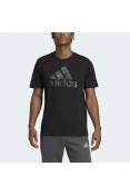CAMISETA ADIDAS LOGO ADIDAS CAMUFLADO MASCULINA - Preto CAMISETA ADIDAS LOGO ADIDAS CAMUFLADO MASCULINA - Preto