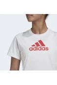 CAMISETA ADIDAS LOGO ADIDAS FEMININA - Branco CAMISETA ADIDAS LOGO ADIDAS FEMININA - Branco