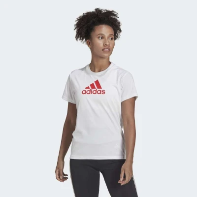 CAMISETA ADIDAS LOGO ADIDAS FEMININA - Branco CAMISETA ADIDAS LOGO ADIDAS FEMININA - Branco