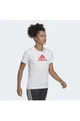 CAMISETA ADIDAS LOGO ADIDAS FEMININA - Branco CAMISETA ADIDAS LOGO ADIDAS FEMININA - Branco