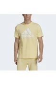 CAMISETA ADIDAS LOGO BL SJ T MASCULINO - Amarelo/branco CAMISETA ADIDAS LOGO BL SJ T MASCULINO - Amarelo/branco