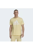 CAMISETA ADIDAS LOGO BL SJ T MASCULINO - Amarelo/branco CAMISETA ADIDAS LOGO BL SJ T MASCULINO - Amarelo/branco