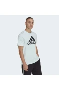 CAMISETA ADIDAS LOGO BL SJ T MASCULINO - Azul celeste/preto CAMISETA ADIDAS LOGO BL SJ T MASCULINO - Azul celeste/preto