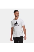 CAMISETA ADIDAS LOGO BL SJ T MASCULINO - Branco/preto CAMISETA ADIDAS LOGO BL SJ T MASCULINO - Branco/preto