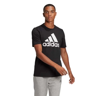 CAMISETA ADIDAS LOGO BL SJ T MASCULINO - Preto/branco CAMISETA ADIDAS LOGO BL SJ T MASCULINO - Preto/branco