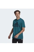 CAMISETA ADIDAS LOGO BL SJ T MASCULINO - Verde/preto CAMISETA ADIDAS LOGO BL SJ T MASCULINO - Verde/preto