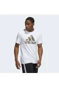 CAMISETA ADIDAS LOGO CAMUFLADO MASCULINA - Branco CAMISETA ADIDAS LOGO CAMUFLADO MASCULINA - Branco