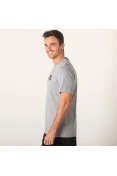 CAMISETA ADIDAS LOGO ESSENTIALS LINEAR MASCULINA - Cinza/preto CAMISETA ADIDAS LOGO ESSENTIALS LINEAR MASCULINA - Cinza/preto