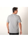 CAMISETA ADIDAS LOGO ESSENTIALS LINEAR MASCULINA - Cinza/preto CAMISETA ADIDAS LOGO ESSENTIALS LINEAR MASCULINA - Cinza/preto