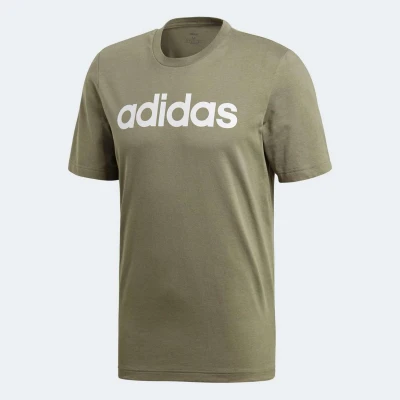 CAMISETA ADIDAS LOGO ESSENTIALS LINEAR MASCULINA - Verde CAMISETA ADIDAS LOGO ESSENTIALS LINEAR MASCULINA - Verde