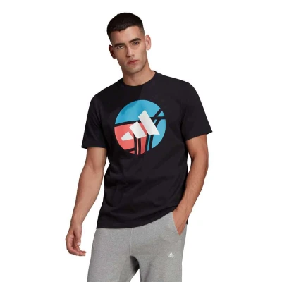 CAMISETA ADIDAS LOGO FUTURE ICON MASCULINA - Preto CAMISETA ADIDAS LOGO FUTURE ICON MASCULINA - Preto