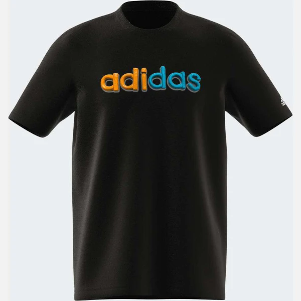 CAMISETA ADIDAS LOGO LINEAR COLOR MASCULINA - Preto CAMISETA ADIDAS LOGO LINEAR COLOR MASCULINA - Preto