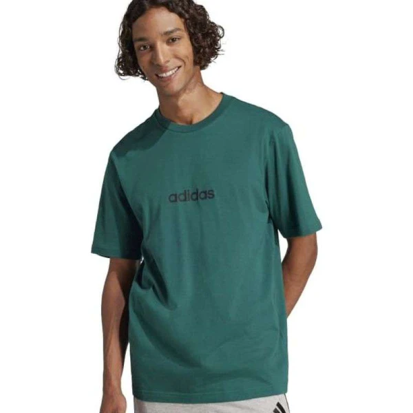 CAMISETA ADIDAS LOGO LINEAR MASCULINA - Verde