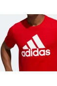 CAMISETA ADIDAS LOGO MASCULINA - Vermelho CAMISETA ADIDAS LOGO MASCULINA - Vermelho