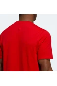 CAMISETA ADIDAS LOGO MASCULINA - Vermelho CAMISETA ADIDAS LOGO MASCULINA - Vermelho
