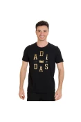 CAMISETA ADIDAS MC ADI CROWN MASCULINA - Preto/dourado CAMISETA ADIDAS MC ADI CROWN MASCULINA - Preto/dourado