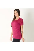 CAMISETA ADIDAS MC CAMO FEMININA - Pink CAMISETA ADIDAS MC CAMO FEMININA - Pink
