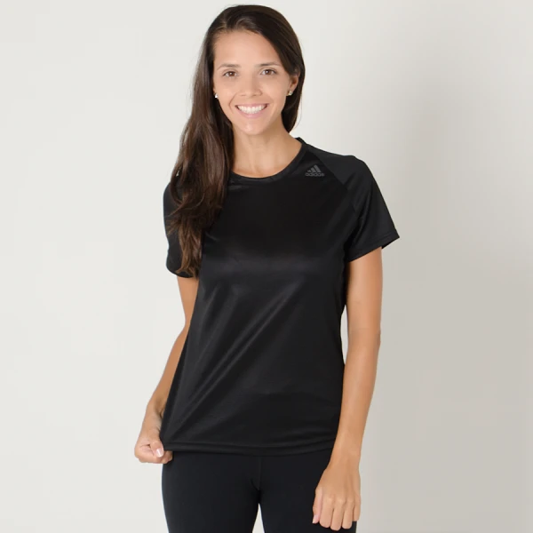 CAMISETA ADIDAS MC D2M LOSE FEMININA - Preto