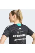 CAMISETA ADIDAS MERCEDES AMG F1 TEAM DRIVER FEMININA - Preto