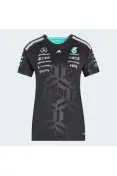 CAMISETA ADIDAS MERCEDES AMG F1 TEAM DRIVER FEMININA - Preto