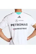 CAMISETA ADIDAS MERCEDES AMG F1 TEAM DRIVER MASCULINA - Branco