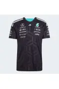 CAMISETA ADIDAS MERCEDES AMG F1 TEAM DRIVER MASCULINA - Preto