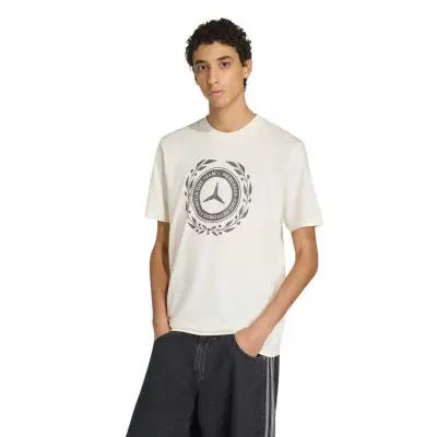 CAMISETA ADIDAS MERCEDES AMG PETRONAS F1 TEAM MASCULINA - Off white