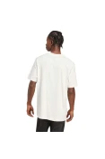 CAMISETA ADIDAS MINI PIZZA TRIM MASCULINA - Off white