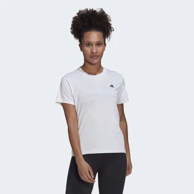 CAMISETA ADIDAS MINIMAL TEE FEMININA - Branco CAMISETA ADIDAS MINIMAL TEE FEMININA - Branco