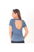CAMISETA ADIDAS MOTION FEMININA - Azul CAMISETA ADIDAS MOTION FEMININA - Azul