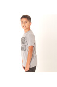 CAMISETA ADIDAS MUST HAVES BOX INFANTIL - Cinza
