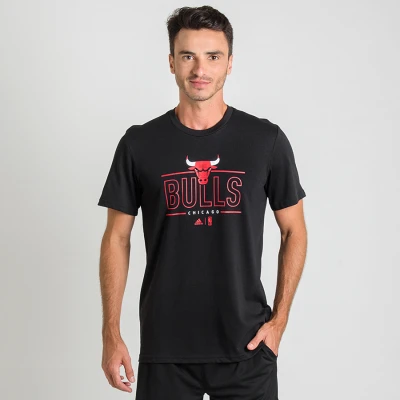 CAMISETA ADIDAS NBA 2 CHICAGO BULLS MASCULINA - Preto CAMISETA ADIDAS NBA 2 CHICAGO BULLS MASCULINA - Preto