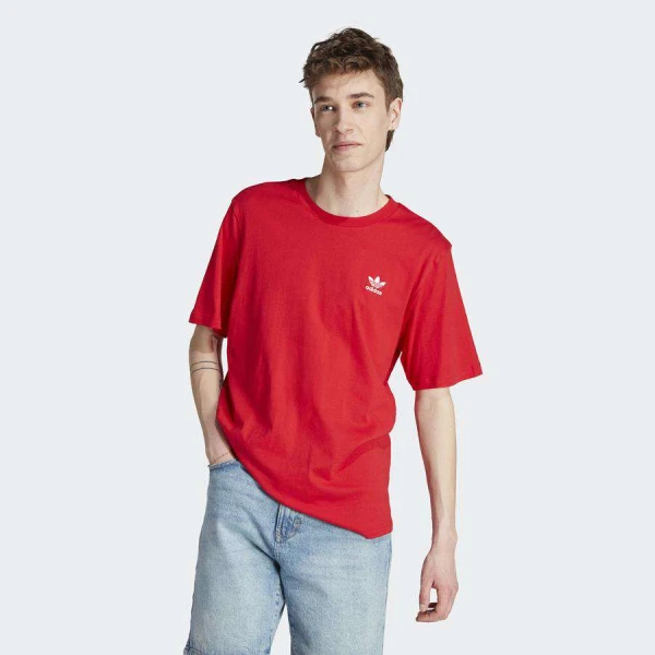CAMISETA ADIDAS ORIGINALS ESSENTIAL TEE MASCULINA - Vermelho