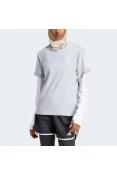 CAMISETA ADIDAS OWN THE RUN BASE FEMININA - Cinza CAMISETA ADIDAS OWN THE RUN BASE FEMININA - Cinza