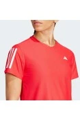 CAMISETA ADIDAS OWN THE RUN BASE FEMININA - Vermelho