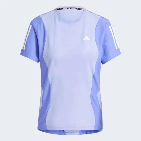 CAMISETA ADIDAS OWN THE RUN BASE FEMinina - Azul