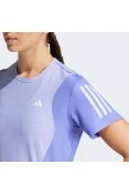 CAMISETA ADIDAS OWN THE RUN BASE FEMinina - Azul