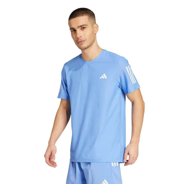 CAMISETA ADIDAS OWN THE RUN BASE MASCULINA - Azul royal