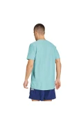CAMISETA ADIDAS OWN THE RUN BASE MASCULINA - Azul/branco