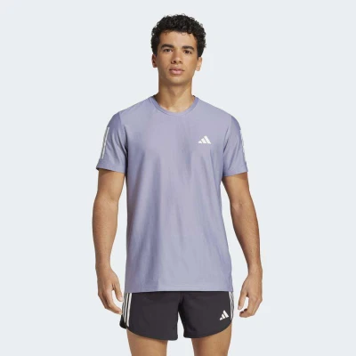 CAMISETA ADIDAS OWN THE RUN BASE MASCULINA - Cinza