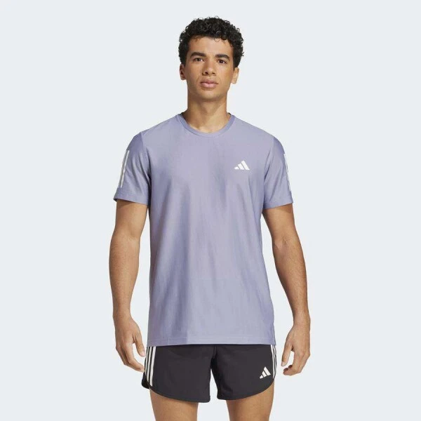 CAMISETA ADIDAS OWN THE RUN BASE MASCULINA - Cinza
