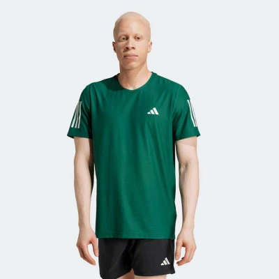 CAMISETA ADIDAS OWN THE RUN BASE MASCULINA - Verde