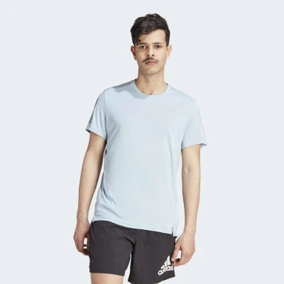 CAMISETA ADIDAS OWN THE RUN COOLER MASCULINA - Azul celeste CAMISETA ADIDAS OWN THE RUN COOLER MASCULINA - Azul celeste