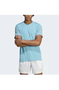 CAMISETA ADIDAS OWN THE RUN COOLER MASCULINA - Azul celeste/prata